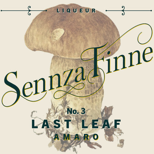 SennzaFinne Amaro No. 3 - Last Leaf label