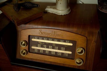 SennzaFinne etched Radio at the distillery during Tasting Room